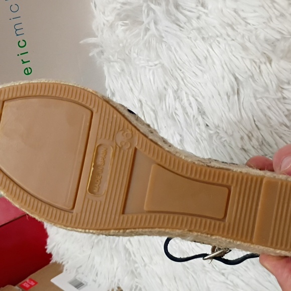 Eric Michael Leigh Wedge Women's Sz EU 36 USA Sz  6 Sandals New 🆕 - Picture 5 of 8